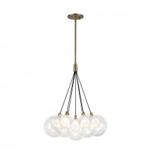  CH3117-BG - Bolla 16-in Brushed Gold LED Chandelier