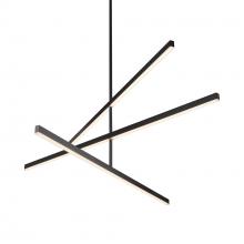  CH10356-BK-UNV - Vega 56-in Black LED Chandeliers