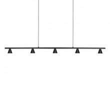  LP19947-BK - Dune 47-in Black LED Linear Pendant