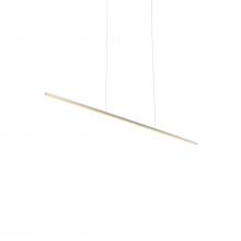 Kuzco Lighting LP18248-BN-UNV - Vega Minor 48-in Brushed Nickel LED Linear Pendant