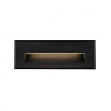  ER72410-BK - Newport 10-in Black LED Exterior Wall/Step Lights