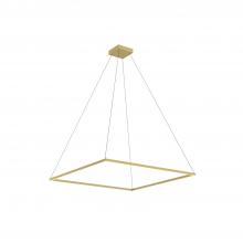  PD88148-BG - Piazza 48-in Brushed Gold LED Pendant