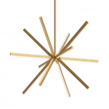  CH14348-BG - Sirius 48-in Brushed Gold LED Chandeliers