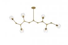  1712G70BR - Cavoli 70 Inch Chandelier in Brass