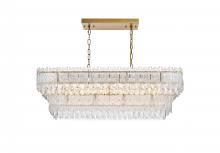  1780G37SG - Emilia 37 inch Chandelier in Satin Gold