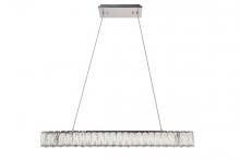  3503D31C - Monroe Integrated LED Chip Light Chrome Chandelier Clear Royal Cut Crystal