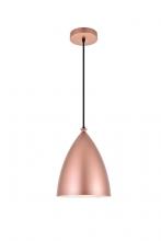  LD2409HG - Kenneth 1 Light Honey Gold Pendant