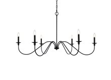  LD5056D48MB - Rohan 48 Inch Chandelier in Matte Black