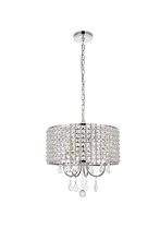  LD713D17C - Elise 17 Inch Pendant in Chrome