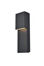  LDOD4001BK - Raine Integrated LED Wall Sconce in Black