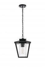  OD306H14BK - Gaul 7 inch Outdoor Pendant in Black