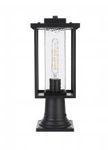  OD307P17BK - Philip 7 inch Outdoor Pendant in Black