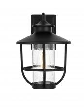  OD314W13BK - Janney 7 inch Outdoor Pendant in Black