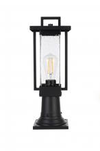  OD319P18BK - Tilton 7 inch Outdoor Pendant in Black