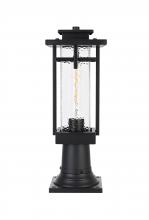  OD320P17BK - Cambria 7 inch Outdoor Pendant in Black