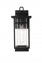  OD320W14BK - Cambria 7 inch Outdoor Pendant in Black