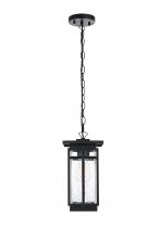  OD321H14BK - Livingston 7 inch Outdoor Pendant in Black