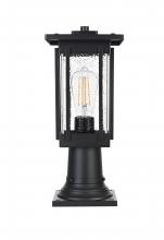  OD322P16BK - Melvale 7 inch Outdoor Pendant in Black