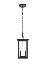  OD324H14BK - Venango 7 inch Outdoor Pendant in Black