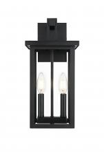  OD324W15BK - Venango 7 inch Outdoor Pendant in Black