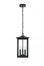  OD325H17BK - Carlisle 7 inch Outdoor Pendant in Black