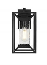  OD329W14BK - Willington 7 inch Outdoor Pendant in Black