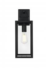  OD330W18BK - Hilton 7 inch Outdoor Pendant in Black