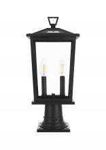  OD333P20BK - Berks 7 inch Outdoor Pendant in Black