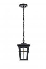  OD337H11BK - Bodine 7 inch Outdoor Pendant in Black