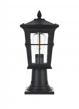  OD337P16BK - Bodine 7 inch Outdoor Pendant in Black