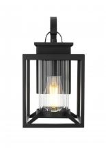  OD339W13BK - Witte 7 inch Outdoor Pendant in Black