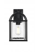  OD343W14BK - Gratz 7 inch Outdoor Pendant in Black