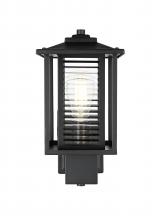  OD344W14BK - Bouvier 7 inch Outdoor Pendant in Black