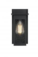  OD362W11BK - Dunton 7 inch Outdoor Pendant in Black