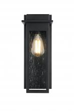  OD362W16BK - Dunton 7 inch Outdoor Pendant in Black