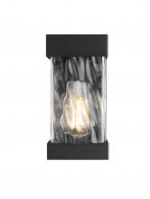  OD372W9BK - Thompson 7 inch Outdoor Pendant in Black