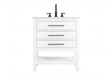  VF60530WH - 30 inch Single Bathroom Vanity in White