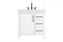  VF60632WH - 32 inch Single Bathroom Vanity In White