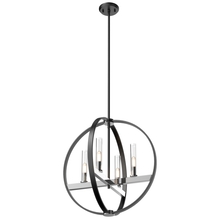  DVP28849CH/GR-CL - Mont Royal 4 Light Large Pendant