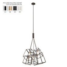  DVP29025MF+EB - Cape Breton 5 Light Pendant