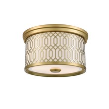  DVP33932VBR-SW - Tortona 2 Light Flush Mount