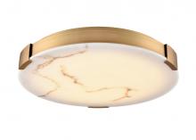  DVP42048BR-BFA - Petra 18" LED Flush Mount