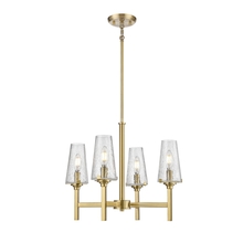  DVP50224BR-CRK - Athenium 4 Light Chandelier