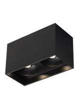 Visual Comfort 700FMEXOD620BB-LED927 - Exo 6 Dual Flush Mount
