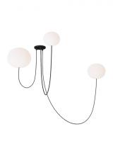 Visual Comfort PBCH38027OPB - Helium Array 3 Light Chandelier