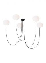 Visual Comfort PBCH36427OPB - Helium Medium 5 Light Chandelier