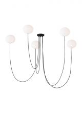 Visual Comfort PBCH36027OPB - Helium Small 5 Light Chandelier