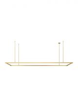 Visual Comfort 700LSSTG84NB-LED927 - Stagger Halo 84 Linear Suspension