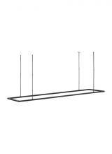 Visual Comfort MDLS18627PSS - Stagger Halo 84 Uplight Linear Suspension