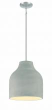  P1886-084C - Sima - 1 Light Pendant in Metal and Cement